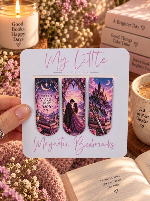 Romantasy Bookmarks Set Of 3
